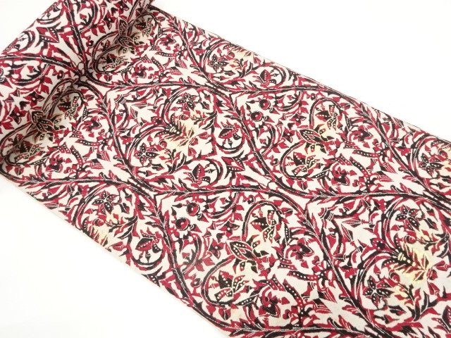 JAPANESE KIMONO / ANTIQUE HANASARA KIMONO FOR SUMMER PATTERN WEAVING N